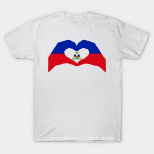 We Heart Haiti Patriot Flag Series T-Shirt